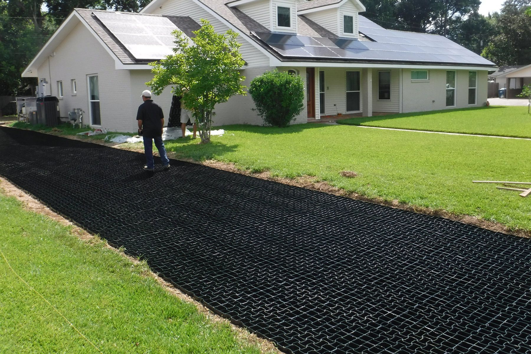 Grass Pavers - Permeable Paving Grid - StartPave G50