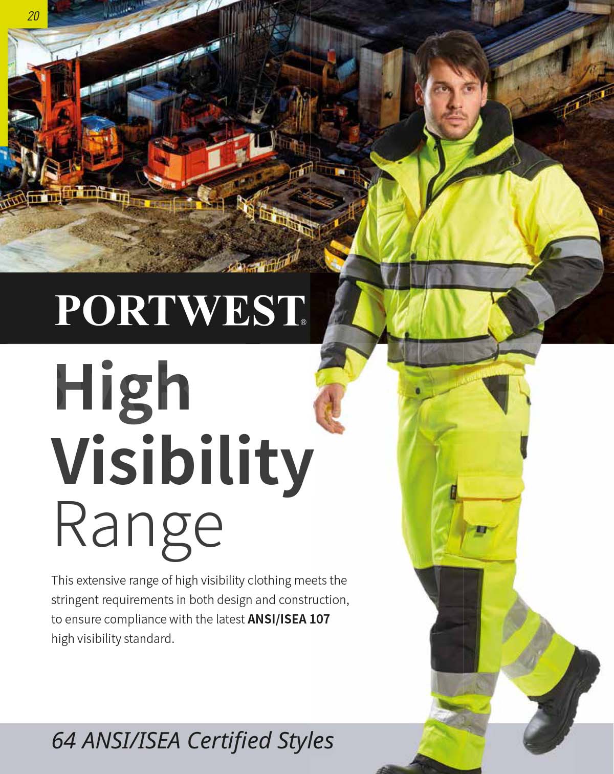 High Visibility Range Of Work Clothes
